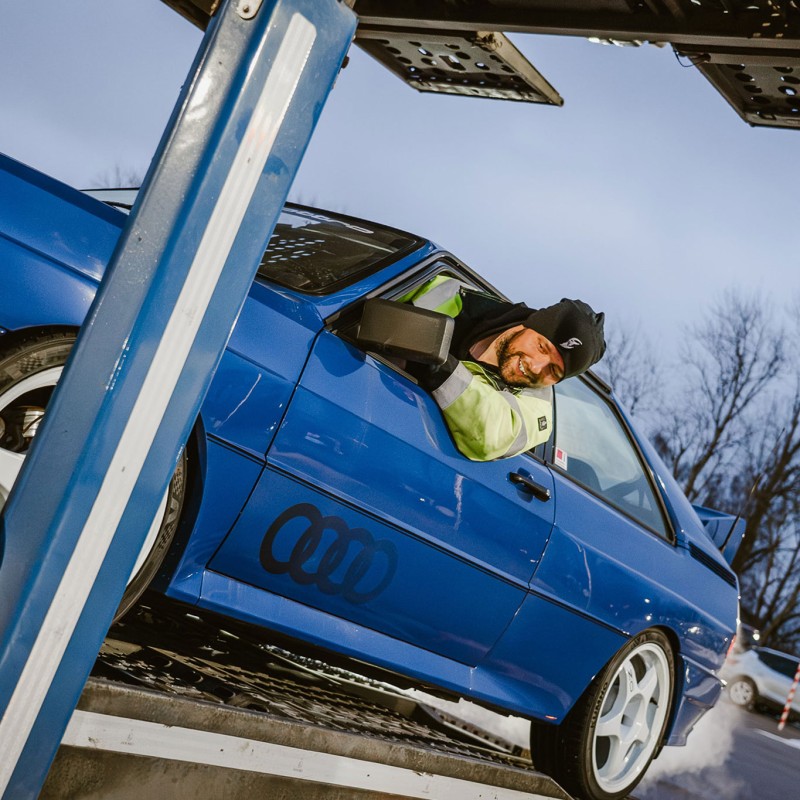 Monument to engineer's ingenuity: AUDI UR-QUATTRO