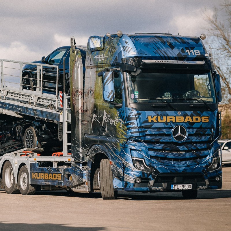 Inauguration Ceremony of the New Kurbads Car Carrier #118