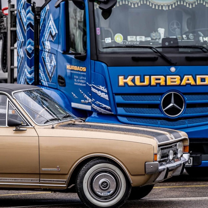 Kurbads transports Opel Commodore – 60s answer to the American muscle car